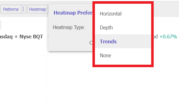 Select Heatmap Preference