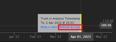 force-refresh the analysis