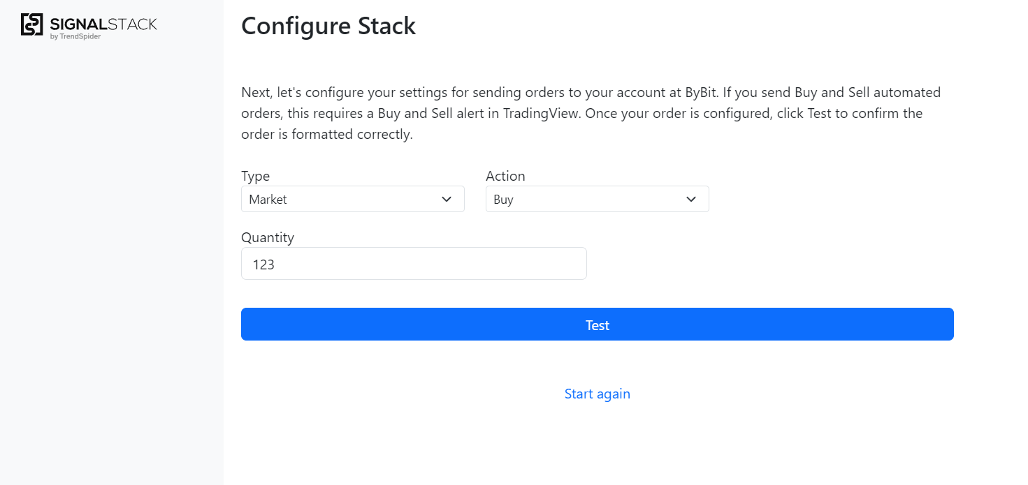 Configure Stack